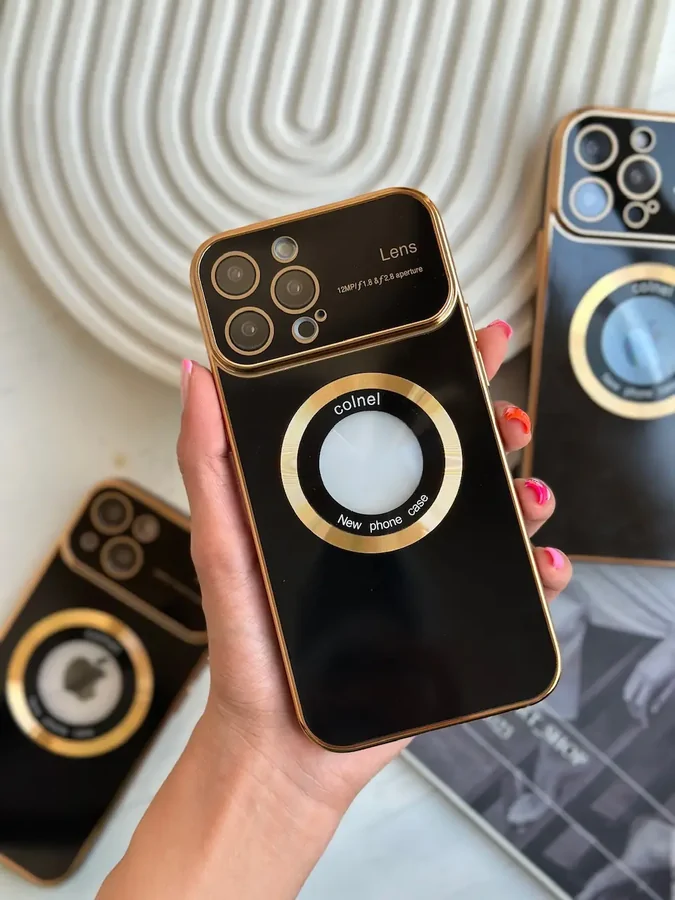3d2b08 قاب Lens MyCase مگ سیف دار مشکی (کدC1375) - تصویر 1