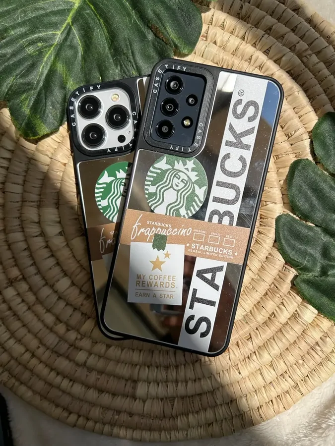 b21e3c قاب استارباکس آینه ای Casetify (کدC1214) - تصویر 1