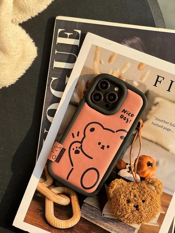 8b951e قاب Hero Bear با آویز پشمی (کدC1581) - تصویر 1