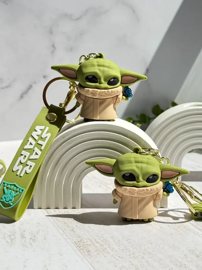 e8b49a جاکلیدی سیلیکونی Baby Yoda (کدa0159) - تصویر 1