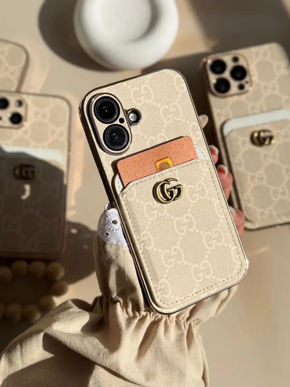 71b3ec قاب Gucci GG جاکارتی (کدC2127) - تصویر 1