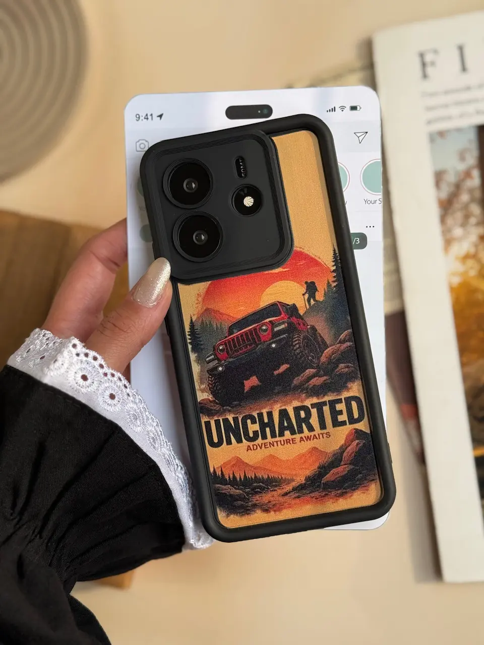 7cdd6b قاب Uncharted سامسونگ و شیائومی (کدC2177) - تصویر 1