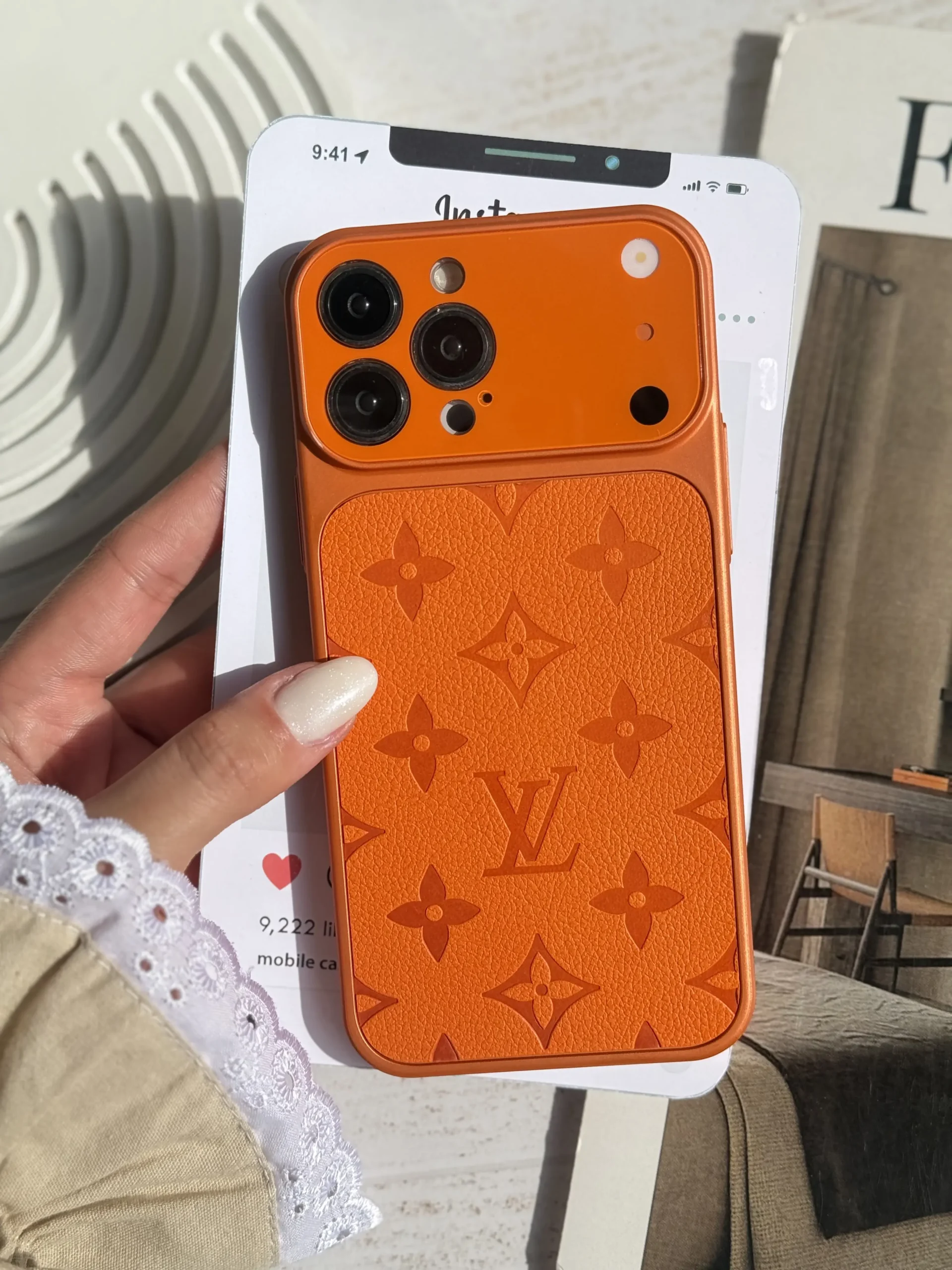 116892-1 قاب Orange LV (کدC2198) - تصویر 1