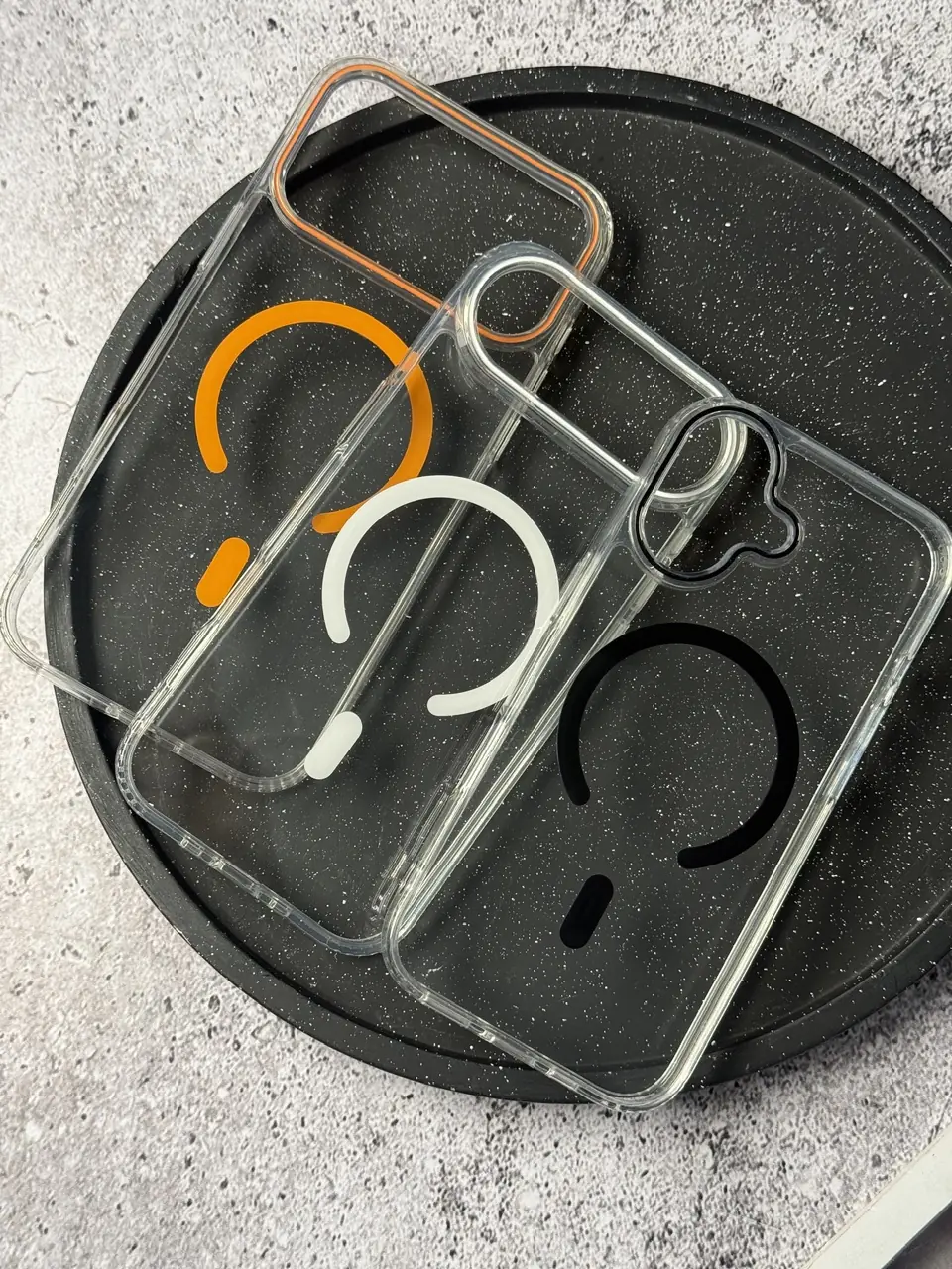 122f96 قاب شفاف با Magsafe سری 17 (کدC2239) - تصویر 1